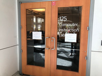 Ann Agee Photograph of Computer Instruction Lab thumbnail