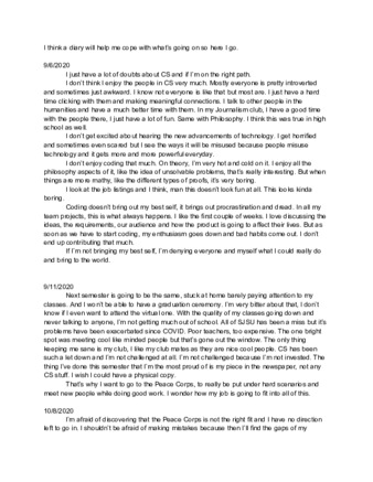 Christopher Perez COVID-19 Journal thumbnail