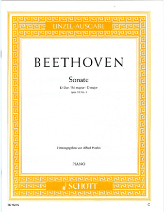Piano Sonata no. 7 in D major, op. 10, no. 3, edited by Hoehn thumbnail
