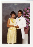 Prom dance photograph of Michele Serros and her date thumbnail