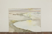 Surf Reflections With Shore Birds thumbnail