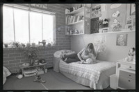 [Student in Red Brick (South Mountain) dorm room] thumbnail