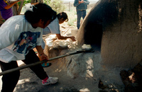 Montoya farm, Community horno baking 021 thumbnail