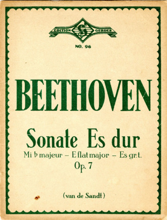 Piano sonata no. 4 in E-flat major, op. 7, edited by van de Sandt thumbnail