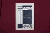 Postal Telegraph Poster Design thumbnail