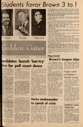 Golden Gater 6 November 1962 thumbnail