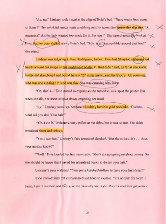 Rough Draft of Honey Blonde Chica thumbnail