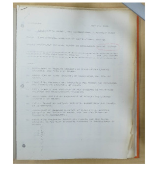 Quarterly internal report on enrollment, Spring 1967-1968 thumbnail