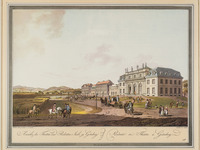 Plate 35. View of the theater and Redoutensaal in Godesberg thumbnail