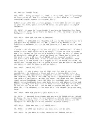 Mr. & Mrs. Torazo Ouchi thumbnail