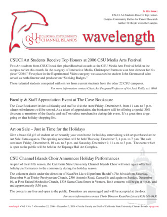 CSUCI Wavelength 2006_11_22-12_07 thumbnail
