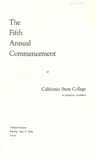 5th Annual Commencement thumbnail