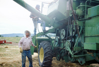 Kaber farm, Threshing oats and baling hay 012 thumbnail