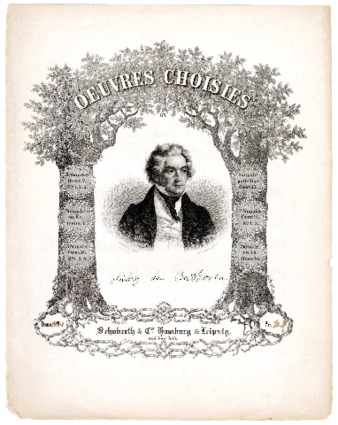 Oeuvres choisies ... Oeuv. [14] No. [1] de Ludwig van Beethoven. thumbnail