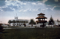 Penny Postcard of the Oxnard Hotel from the Plaza thumbnail