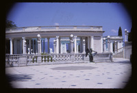 San Simeon, grounds, Neptune Pool, colonnade, West Terrace thumbnail