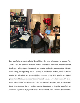Jennifer Vargas Merlin COVID-19 Narrative thumbnail