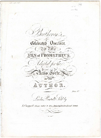 Overture to The Creatures of Prometheus, op. 43, arranged for solo piano (Chappell) thumbnail