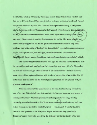 Rough draft of Honey Blonde Chica thumbnail