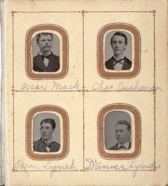 Sarah Locke miniature photograph album. thumbnail