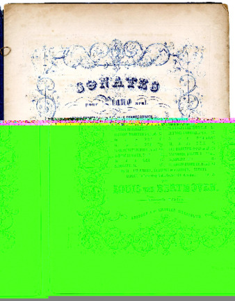 Sonates pour piano seul ... op. 54 ... par Louis van Beethoven. thumbnail