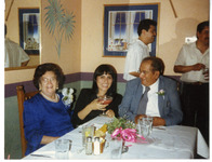 Michele Serros with her grandparents thumbnail