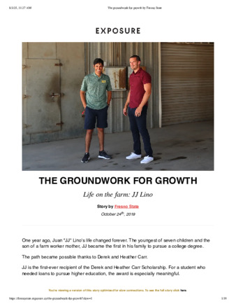 The groundwork for growth thumbnail