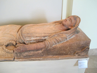 Sarcophagus Lid | Lying Male Figure thumbnail