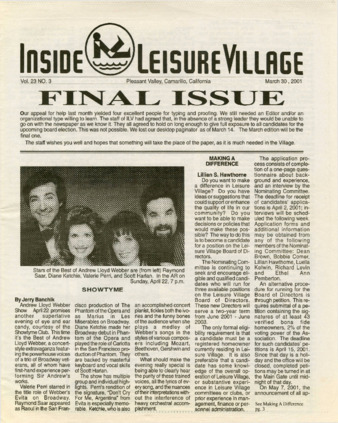 Inside Leisure Village Vol. 23 No. 3 thumbnail