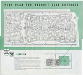 Racquet Club Cottages West, floor and plot plan [front and back] thumbnail
