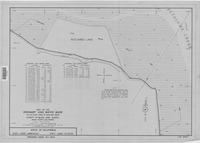 Map of The Ordinary High Water Mark On The Right Bank of Petaluma Creek Vicinity of Black John Slough Marin County, California thumbnail