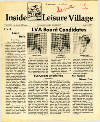 Inside Leisure Village Vol. 1 No. 3 thumbnail