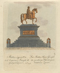 Statue of Emperor Joseph II on a horse, by Zauner thumbnail