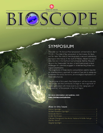 Bioscope 2010 FallBioscope 2010 Fall thumbnail