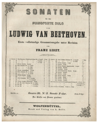 Piano sonata no. 6 in F major, op. 10, no. 2, edited by Liszt thumbnail