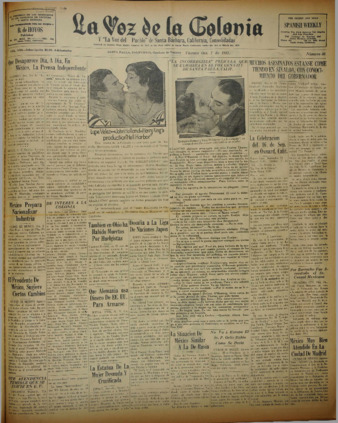 La Voz de La Colonia 7 de octubre de 1932 thumbnail