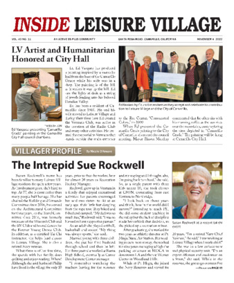 Inside Leisure Village Vol. 43 No. 11 thumbnail