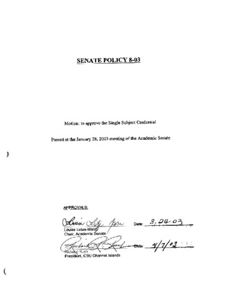 SP 08-03 Single Subject Credential thumbnail