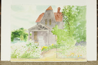 Old Farmhouse, Truck, And Flowers thumbnail