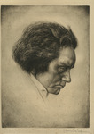 Portrait of Beethoven by Hoffman thumbnail