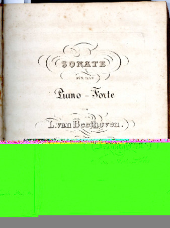 Sonate für das Piano-Forte von L. van Beethoven. Op. [53]. Neue correcte Ausgabe. thumbnail