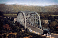 Highway 99 (now I5) Bridge Over Santa Clara River, Saugus-Castiac, CA thumbnail