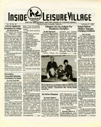 Inside Leisure Village Vol. 19 No. 12 thumbnail