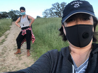 Zinnia Z. Wilson COVID-19 Photograph of Hiking on Trail thumbnail