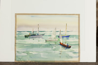 Red Sail Boat thumbnail