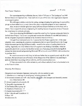 Email from Bob Chinese regarding 1/14 meeting thumbnail