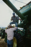 Kaber farm, Threshing oats and baling hay 010 thumbnail