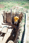 Gallegos farm, Root cellar construction 100 thumbnail