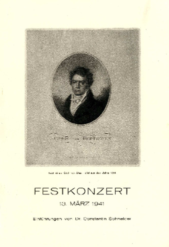 Festival concert, March 13, 1941, on the anniversary of the return of the Ostmark to the Reich thumbnail