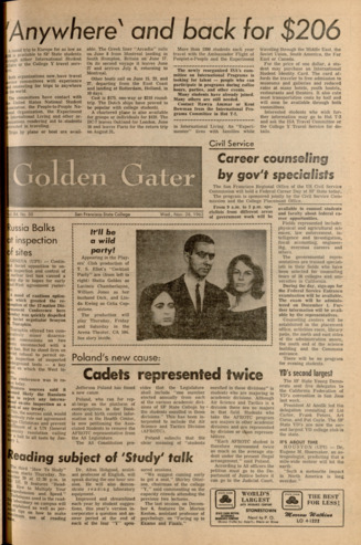 Golden Gater 28 November 1962 thumbnail